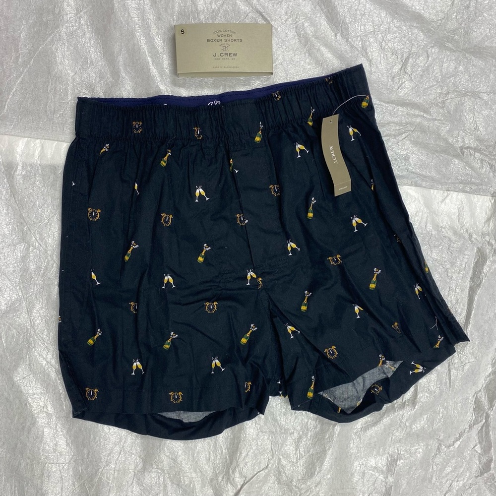 J CREW Boxers Sz S Party Print - Not for Sale
